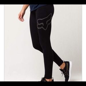 NWT Fox Enduration Leggings Black